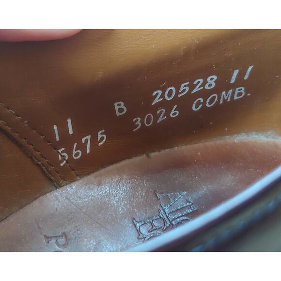 Allen Edmonds Brown Leather Bond Street Cap Toe Oxfords Shoes Mens 11 main image 9